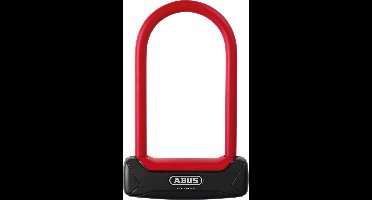 ABUS beugelslot Granit Plus 640/135HB150 - Extra licht fietsslot met ronde beugel - ABUS-Security Level 12 - Zwart/rood