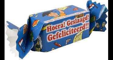 Kado/Snoepverpakking Feest - School geslaagd