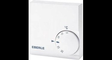 Eberle 111 1102 51 100 RTR-E 6124 Kamerthermostaat Montagewijze: Opbouw (op muur) Dagprogramma Verwarmen met temperatuu