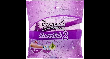 Wilkinson Sword - Essentials 2 ( 5ks ) - Jednorázová dámská holítka -