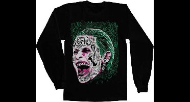 DC Comics Suicide Squad Longsleeve shirt -L- Joker Zwart