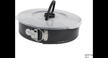 Springvorm taartvorm met deksel 26 cm - bakvorm multicolor.