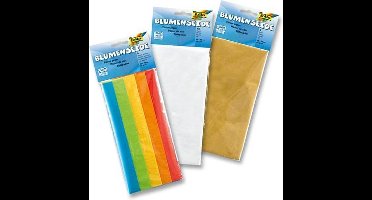 Bloemenzijde Folia 50x70cm - gevouwen 12,5x25cm 5 vel viole