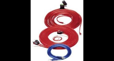 Sinuslive KS-6 Car-HiFi versterker aansluitset 6 mm²