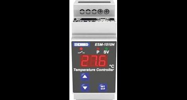 Emko ESM-1510-N.5.11.0.1/00.00/2.0.0.0 Tweestandenregelaar Temperatuurregelaar Pt100 -50 tot 400 °C Relais 5 A (l x b x