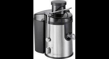 Clatronic AE 3666 - Sapcentrifuge -  400 W  - direct sap uitloop - Zwart, RVS