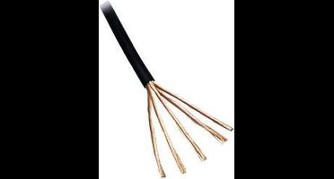 BKL Electronic 1509016/10 Audiokabel 6 x 0.08 mm² Zwart 10 m