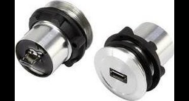 TRU COMPONENTS Micro USB-01 Micro-USB-inbouwbus 2.0 Bus, inbouw Micro-USB-bus naar micro-USB-stekker Inhoud: 1 stuk(s)