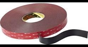 3M 5925F/1933 Dubbelzijdige tape Zwart (l x b) 33 m x 19 mm 1 stuk(s)