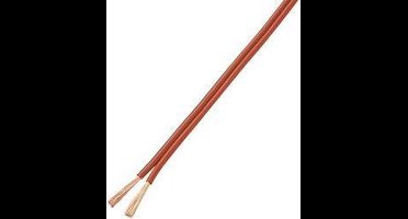 TRU COMPONENTS 1567142 Draad LiY-Z 2 x 2 mm² Rood, Zwart 20 m