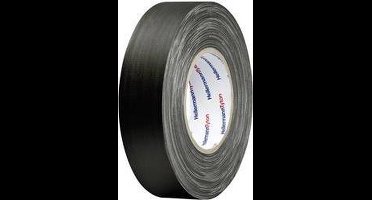 HellermannTyton HTAPE-TEX-BK-19x50 712-00504 Textieltape HelaTape Tex Zwart (l x b) 50 m x 19 mm 1 stuk(s)