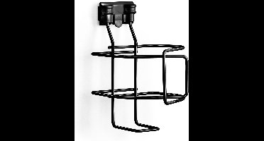 Toolflex One Houder voor Doekjes en Rollen - Wand & Rail Montage Zwart