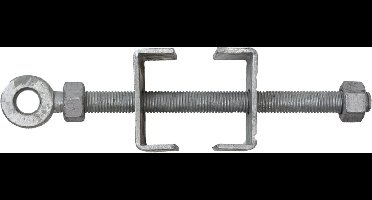 Wovar Verstelbare Drager voor Engels Hekwerk 72 mm dik | Per Stuk