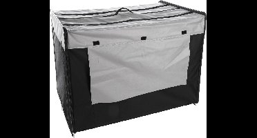 Flamingo Smart Top Plus - Transportkooi Honden - Transportkooi Smart Top Plus Zwart/grijs 94cm - 1st - 113525 - 1st