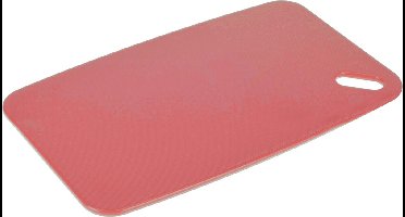 Excellent Houseware Snijplank - rood - Kunststof - 30 x 20 cm - voor keuken/voedsel