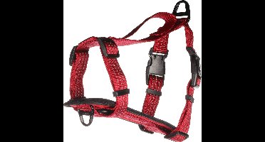 Flamingo Zorba H-harnas - Harnas Honden - H-harnas Zorba Rood S 40-55cm 25mm - 1st - 134216 - 1st