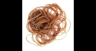 SOHO Elastiekjes – Elastiekjes – Rubberen Elastiekjes – ø57 mm – 50 gram – Bruin