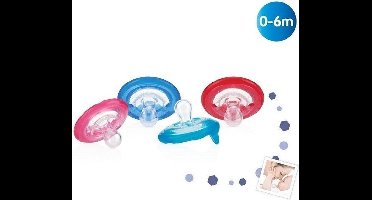 Nuby Natural flex cherry fopspeen 0-6 maanden 1 Stuks