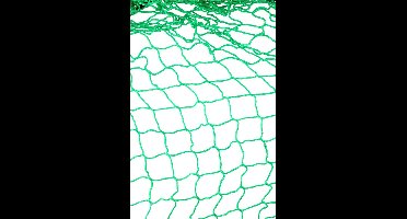 Aanhanger afdeknet - 150-x220cm - Ø maas 45mm - elastisch koord