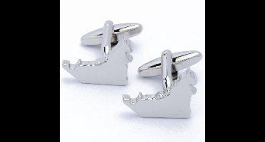 Manchetknopen - Verenigde Arabische Emiraten Kaart Outline