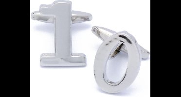 Manchetknopen - Cijfer Nummer 10 Tien