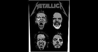 Metallica - Undead Rugpatch - Zwart