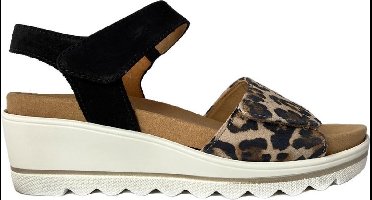 Gabor -Dames -  dierprint - sandalen - maat 39