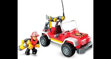MEGA CONSTRUX Emergency Vehicle - GLK53 - Bouwstenen - 5 jaar brandweer