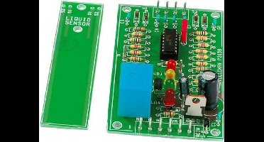 Whadda Soldeerkit, DIY, vloeistofniveaudetector, veelzijdige sensor, led, alarmcontroller