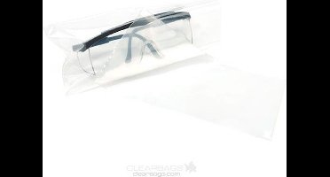 Plastic Zakken 12,7x15,2cm LDPE 100 Micron (100 stuks) | Plastic zak