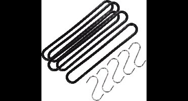 Talen Tools - Spanrubbers - 25 cm - S-haak - 5 stuks