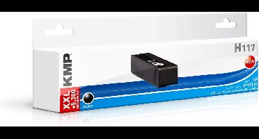 KMP H117 inktcartridge Zwart