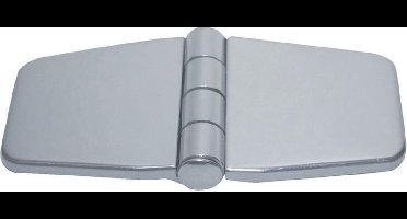 Scharnier met afdekkap 74 x 40 mm