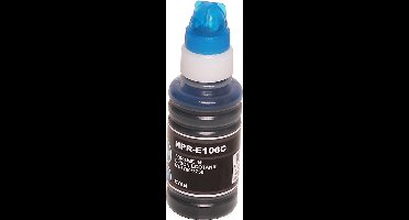 ABC huismerk navulflesje voor Epson 106 cyan geschikt voor EcoTank ET7700 ET7750