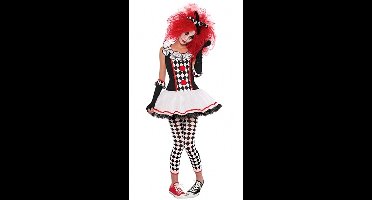 "Harlekijn clownskostuum voor tieners - Verkleedkleding - 152/158"