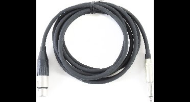 MUSIC STORE Adapterkabel jack | XLR 3,0m XLR F -> jack male unsym. - Kabel