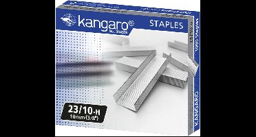 Kangaro nietjes - 23/10 - 10 mm - 50 vel -  1000 stuks - K-7523103