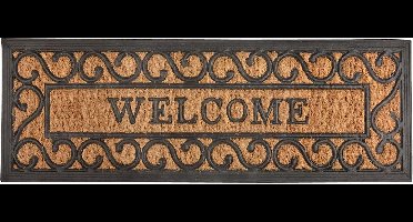Esschert Design | Deurmat Welkom | Rubber en kokosnoot | 75x25cm