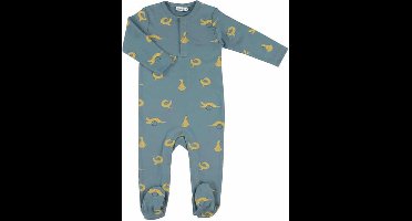 Trixie - Onesie Met Voetjes Whippy Weasel Groen - Maat 74/80