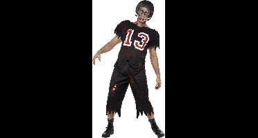 "American football zombie kostuum voor heren Halloween pak - Verkleedkleding - Small"
