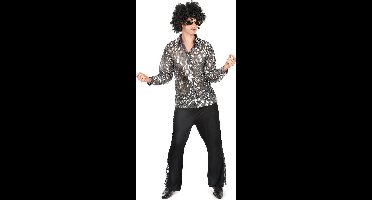 Vegaoo - Zilver discokostuum voor mannen