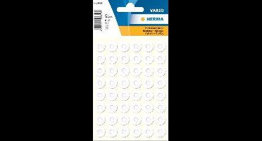 Haza Original Etiketten 240 Stuks 12 Mm Wit