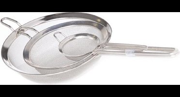 Cosy&Trendy Zeef - RVS - 3 stuks