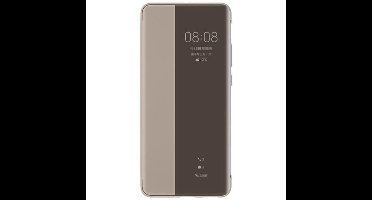 Huawei Smart View Flip Cover voor de Huawei P40 Pro - Khaki