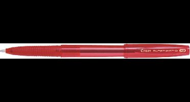 Pilot balpen Super Grip G stick extra breed rood
