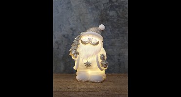 Kerstman "Buddy" verlicht - 19cm