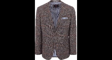 Suitable Colbert Heleen Ruit Bruin - Maat 50 - Heren blazer