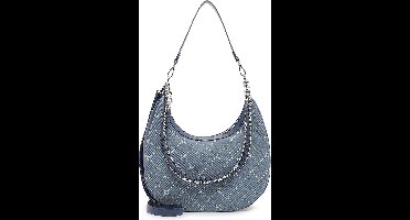 Tamaris Schoudertas Anita Hobo Bag Lightblue Blauwgrijs