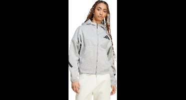 adidas Sportswear adidas Z.N.E. Ritshoodie - Dames - Grijs