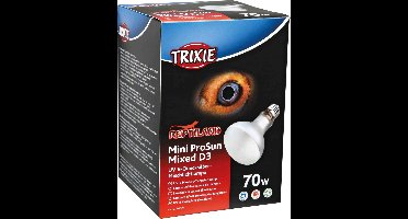 UVB Lamp 70 Watt Trixie - Reptielen Lamp E27 Fitting - 8x10.8 cm, UVB/UVA Warmtestraling